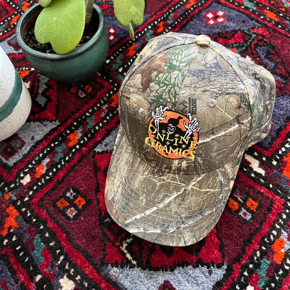 Online Ceramics Spirit Halloween Logo With Realtree Camo
